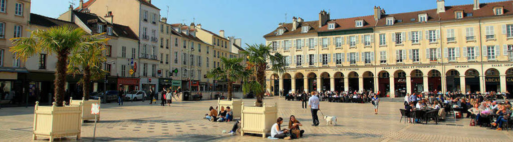 Le centre-ville de Saint-Germain-en-Laye