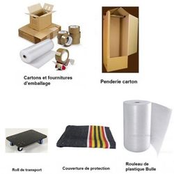 fournitures et cartons de déménagement